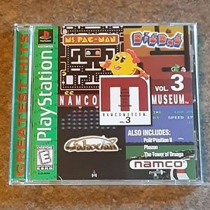 Vintage Sony PlayStation Greatest Hits Namco Museu